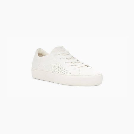 UGG Zilo Knit White Sneakers for Women (XWOC04918)